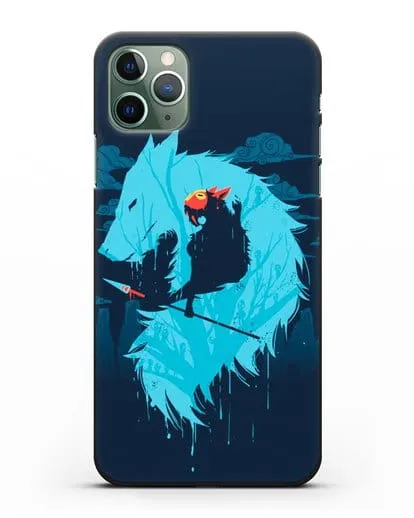Чехол аниме Принцесса Мононоке - Сан силиконовый для iPhone 11 Pro