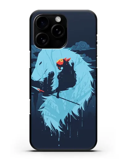 Чехол аниме Принцесса Мононоке - Сан силиконовый для iPhone 16 Pro Max