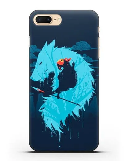 Чехол аниме Принцесса Мононоке - Сан силиконовый для iPhone 7 Plus