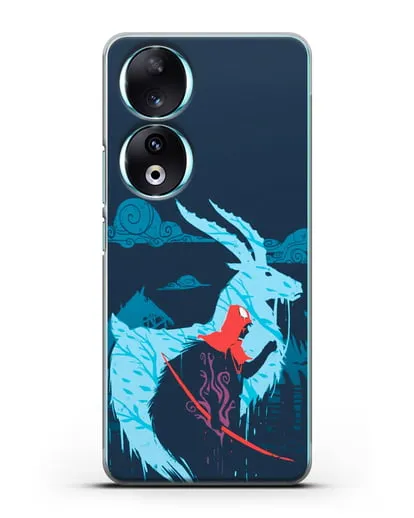 Чехол аниме Принцесса Мононоке - Аситака силиконовый для Honor 90