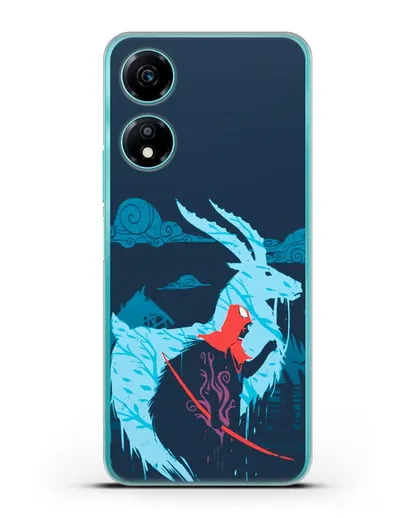 Чехол аниме Принцесса Мононоке - Аситака силиконовый для Honor X5 Plus