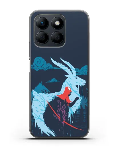 Чехол аниме Принцесса Мононоке - Аситака силиконовый для Honor X8b