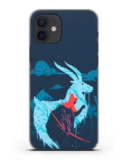 Чехол аниме Принцесса Мононоке - Аситака силиконовый для iPhone 12