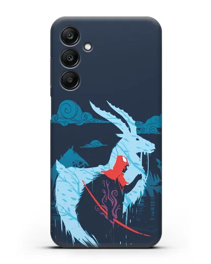 Чехол аниме Принцесса Мононоке - Аситака силиконовый для Samsung Galaxy A25 [SM-A256]