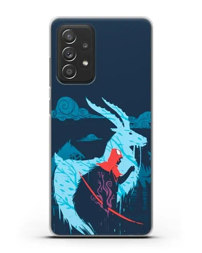 Чехол аниме Принцесса Мононоке - Аситака силиконовый для Samsung Galaxy A53