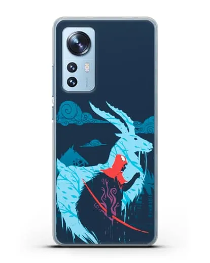 Чехол аниме Принцесса Мононоке - Аситака силиконовый для Xiaomi 12