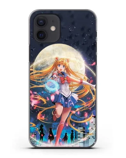 Чехол аниме Сейлор Мун - Сейлор Мун силиконовый для iPhone 12