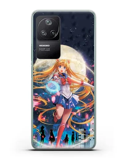 Чехол аниме Сейлор Мун - Сейлор Мун силиконовый для Xiaomi Poco F4