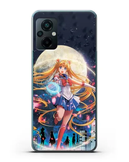 Чехол аниме Сейлор Мун - Сейлор Мун силиконовый для Xiaomi Poco M5
