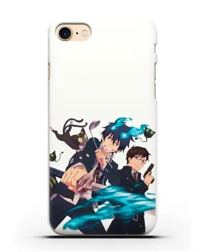 Чехол аниме Синий экзорцист - Рин и Юкио силиконовый для iPhone 7