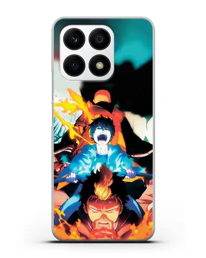 Чехол аниме Синий экзорцист - Рин экзорцист силиконовый для Honor X8a