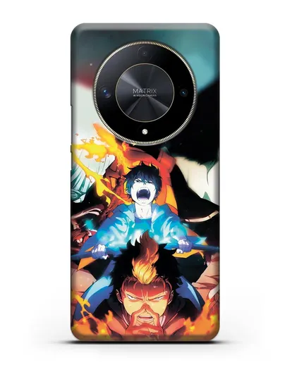 Чехол аниме Синий экзорцист - Рин экзорцист силиконовый для Honor X9b