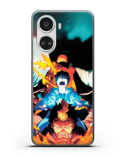 Чехол аниме Синий экзорцист - Рин экзорцист силиконовый для Huawei Nova 10 SE