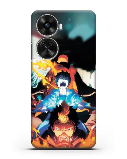 Чехол аниме Синий экзорцист - Рин экзорцист силиконовый для Huawei Nova 12 SE