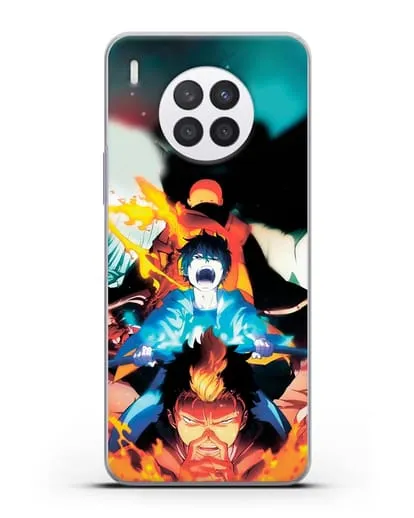 Чехол аниме Синий экзорцист - Рин экзорцист силиконовый для Huawei Nova 8i