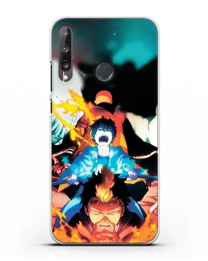 Чехол аниме Синий экзорцист - Рин экзорцист силиконовый для Huawei P40 lite E