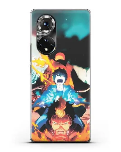 Чехол аниме Синий экзорцист - Рин экзорцист силиконовый для Huawei P50