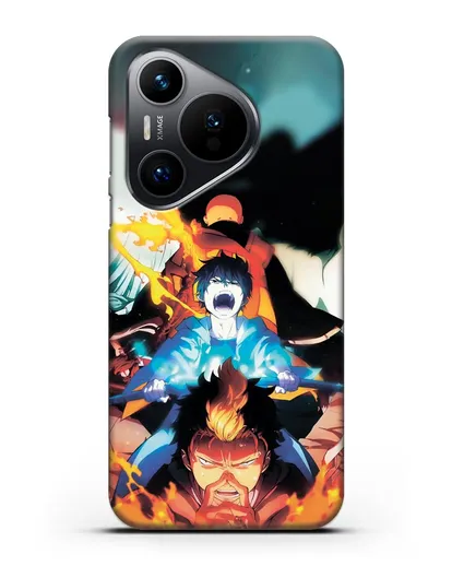 Чехол аниме Синий экзорцист - Рин экзорцист силиконовый для Huawei Pura 70