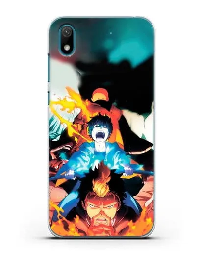 Чехол аниме Синий экзорцист - Рин экзорцист силиконовый для Huawei Y5 2019