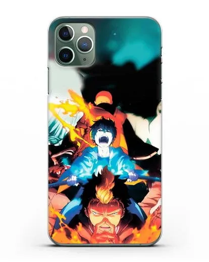 Чехол аниме Синий экзорцист - Рин экзорцист силиконовый для iPhone 11 Pro Max