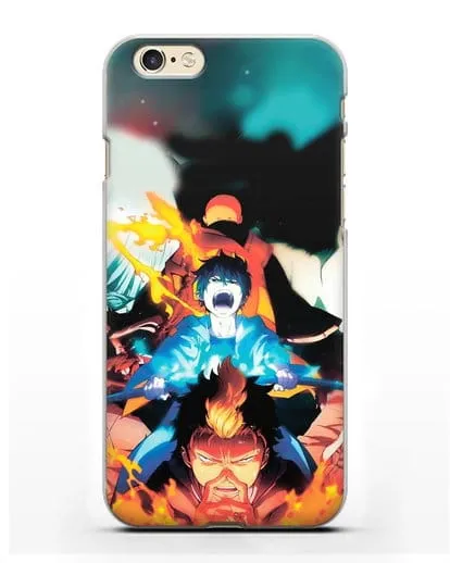 Чехол аниме Синий экзорцист - Рин экзорцист силиконовый для iPhone 6