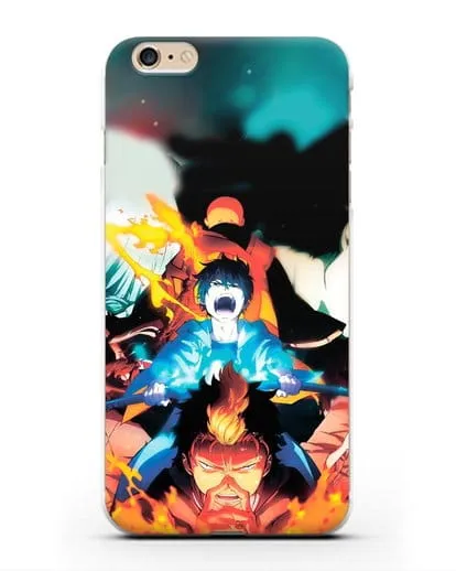 Чехол аниме Синий экзорцист - Рин экзорцист силиконовый для iPhone 6s Plus