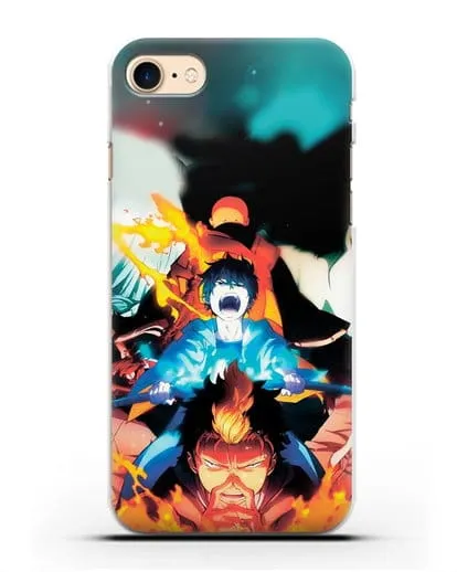 Чехол аниме Синий экзорцист - Рин экзорцист силиконовый для iPhone 7