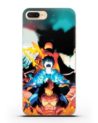 Чехол аниме Синий экзорцист - Рин экзорцист силиконовый для iPhone 7 Plus