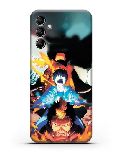 Чехол аниме Синий экзорцист - Рин экзорцист силиконовый для Samsung Galaxy A14 [SM-A145]