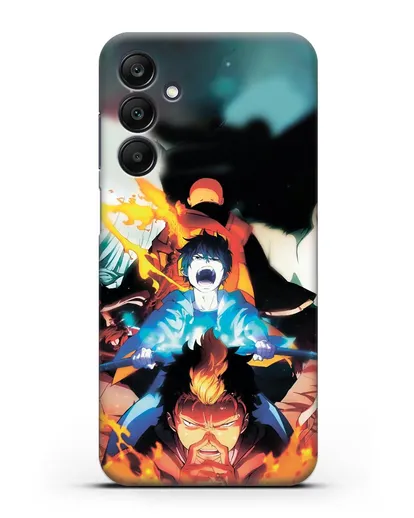 Чехол аниме Синий экзорцист - Рин экзорцист силиконовый для Samsung Galaxy A25 [SM-A256]