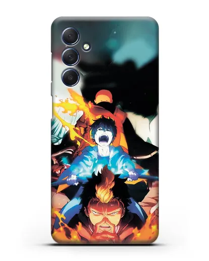 Чехол аниме Синий экзорцист - Рин экзорцист силиконовый для Samsung Galaxy M54 [SM-M546]