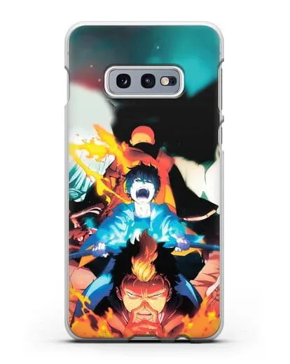 Чехол аниме Синий экзорцист - Рин экзорцист силиконовый для Samsung Galaxy S10e [SM-G970F]