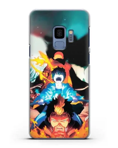 Чехол аниме Синий экзорцист - Рин экзорцист силиконовый для Samsung Galaxy S9 [SM-G960F]