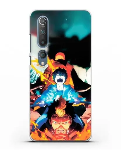 Чехол аниме Синий экзорцист - Рин экзорцист силиконовый для Xiaomi Mi 10