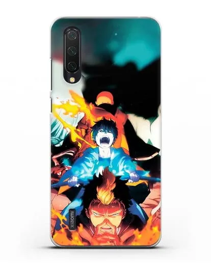 Чехол аниме Синий экзорцист - Рин экзорцист силиконовый для Xiaomi Mi A3 Lite