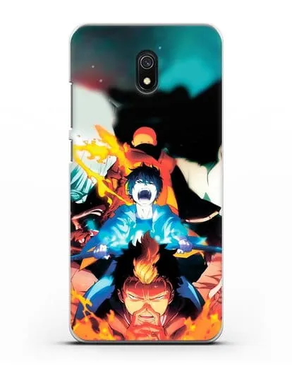 Чехол аниме Синий экзорцист - Рин экзорцист силиконовый для Xiaomi Redmi 8A