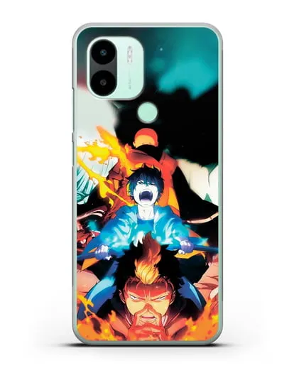 Чехол аниме Синий экзорцист - Рин экзорцист силиконовый для Xiaomi Redmi A2 Plus