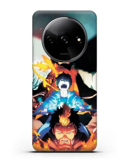 Чехол аниме Синий экзорцист - Рин экзорцист силиконовый для Xiaomi Redmi A3