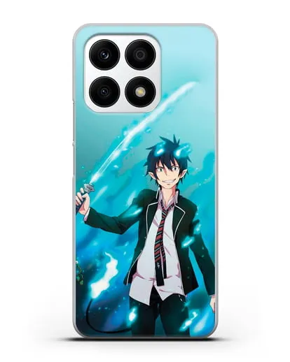 Чехол аниме Синий экзорцист - Рин силиконовый для Honor X8a