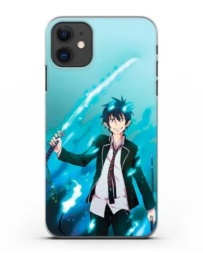 Чехол аниме Синий экзорцист - Рин силиконовый для iPhone 11