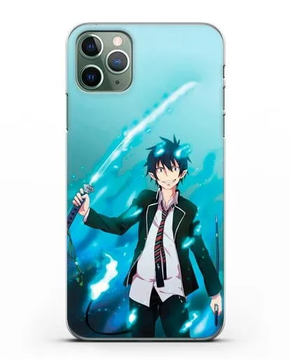 Чехол аниме Синий экзорцист - Рин силиконовый для iPhone 11 Pro Max