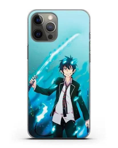 Чехол аниме Синий экзорцист - Рин силиконовый для iPhone 12 Pro Max