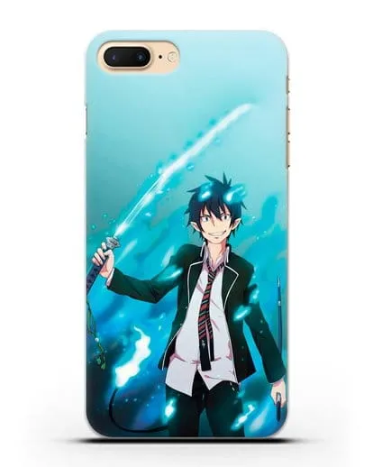 Чехол аниме Синий экзорцист - Рин силиконовый для iPhone 7 Plus