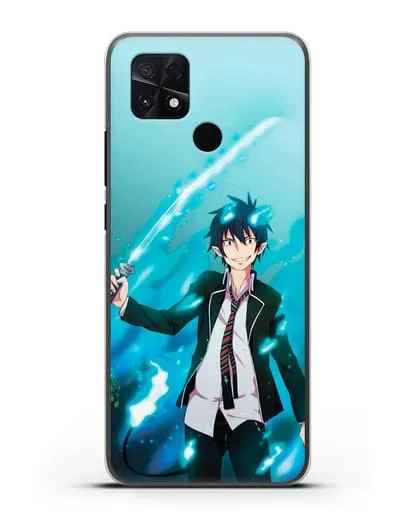 Чехол аниме Синий экзорцист - Рин силиконовый для Xiaomi Poco C40