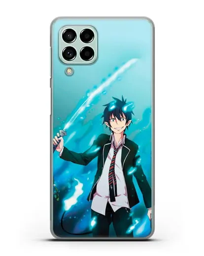 Чехол аниме Синий экзорцист - Рин силиконовый для Samsung Galaxy M53 [SM-M536]