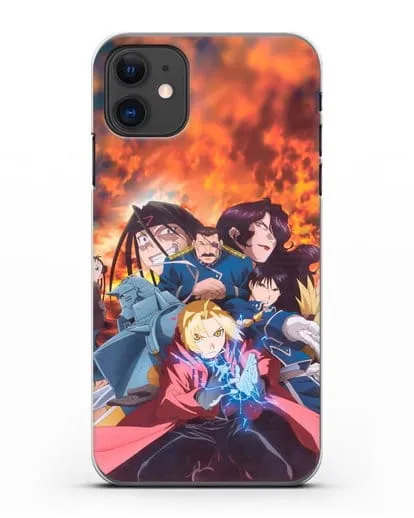 Чехол аниме Ходячий замок - Алхимик силиконовый для iPhone 11