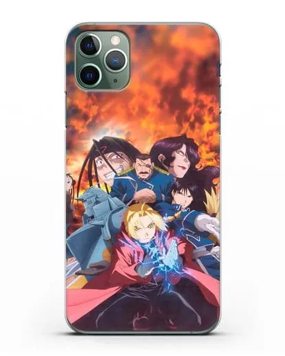 Чехол аниме Ходячий замок - Алхимик силиконовый для iPhone 11 Pro Max