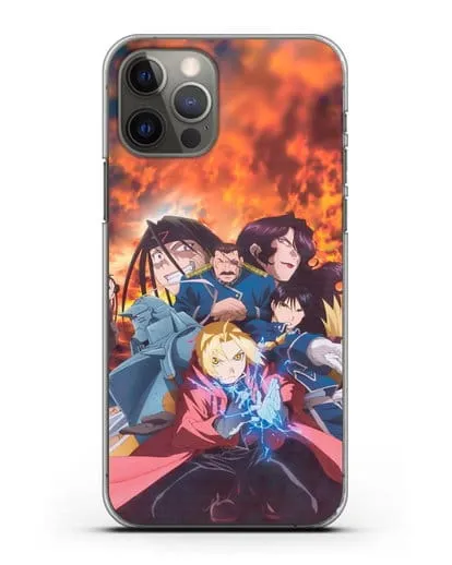 Чехол аниме Ходячий замок - Алхимик силиконовый для iPhone 12 Pro