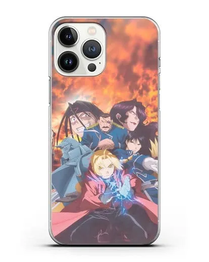 Чехол аниме Ходячий замок - Алхимик силиконовый для iPhone 13 Pro Max