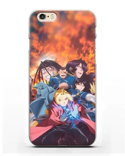 Чехол аниме Ходячий замок - Алхимик силиконовый для iPhone 6